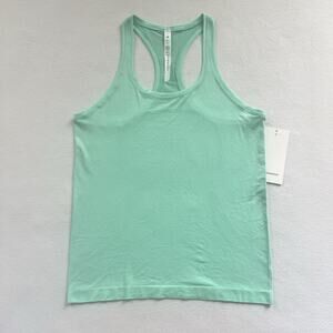NWT Lululemon Wild Mint Green 2.0 Swiftly Tech Racerback Tank Hip Length Top 10